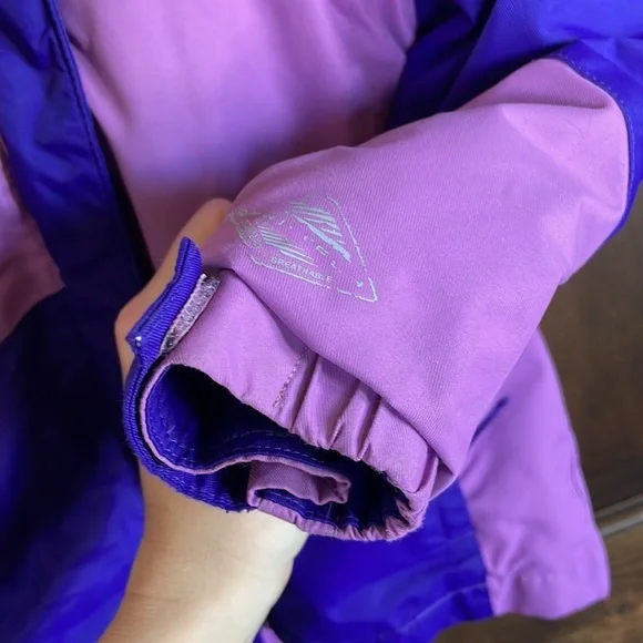 Columbia Girls Ski Winter 2 in 1 Jacket- Purple/Pink- XXS